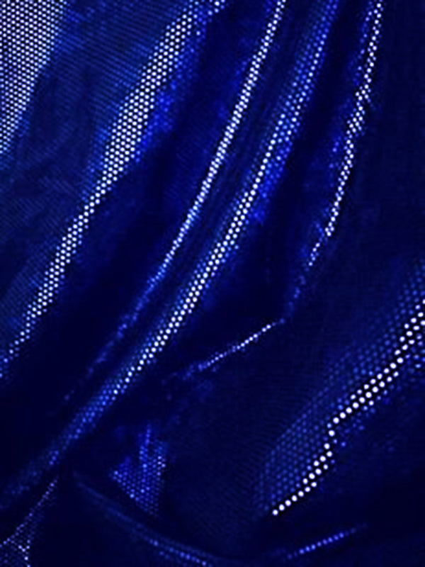 #24 NEW Dark Blue Shattered Glass Spandex - Selina Bikini